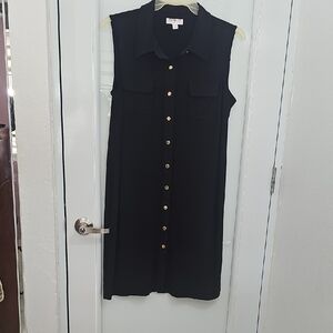 Soho Womens Black Dress Size Large